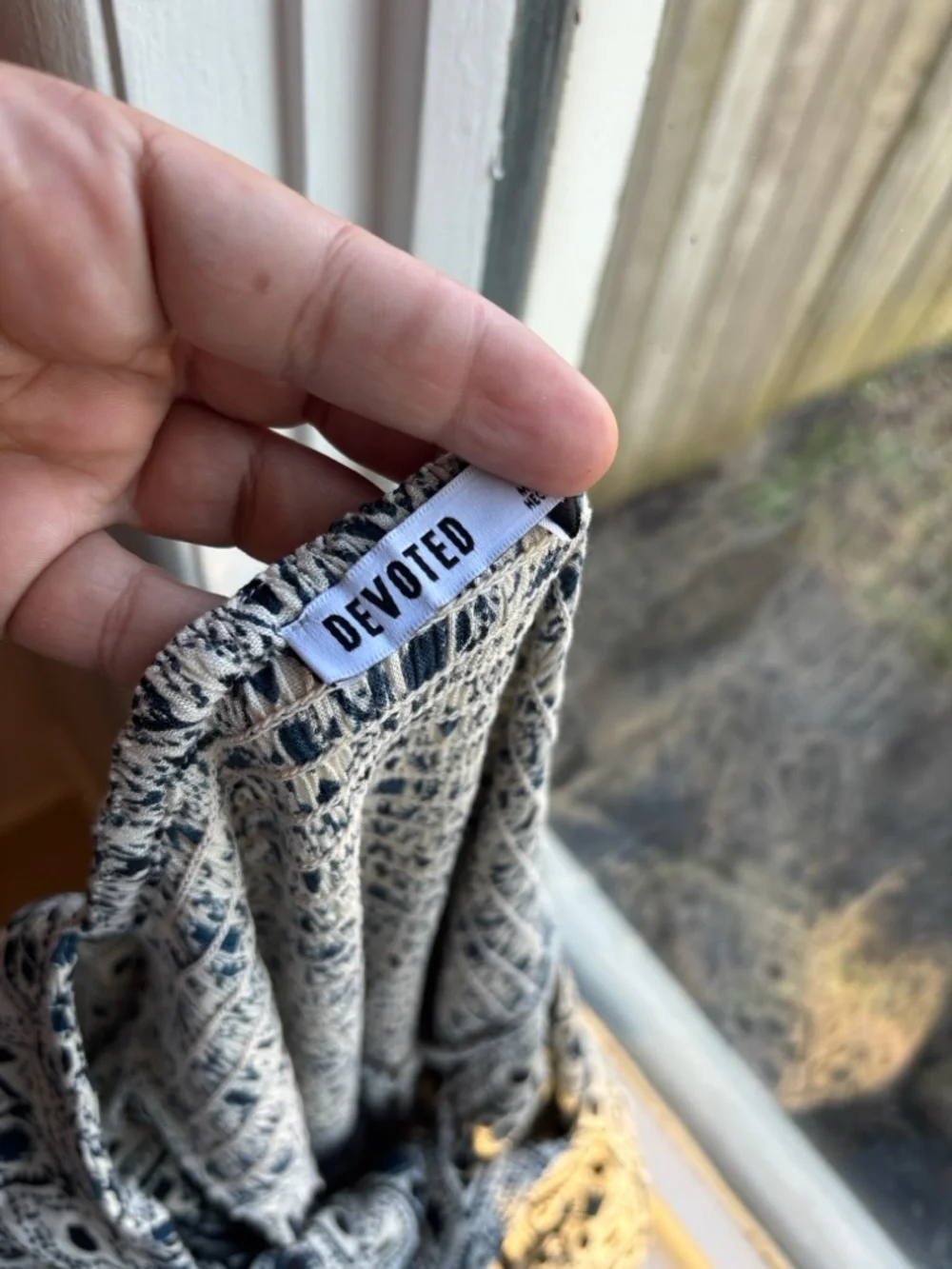 Devoted Boho Chic Maxi Dress – Puff Sleeve Smocked Waist | Size S - Picture 12 of 12